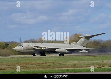 Handley Page Victor K2 XL231 `Lusty Lindy` Elvington, Yorkshire, Stockfoto